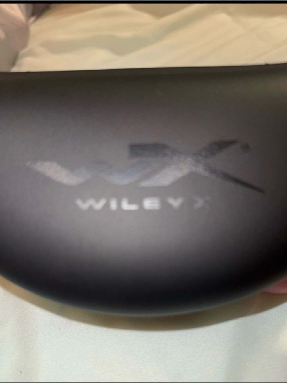 WX WILEYX HARD ZIPPER CASE BLACK W/ EYEGLASS/ SUNGLASS HARD CASE NWOT